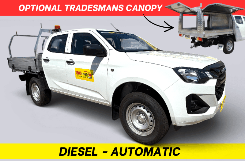 Dual cab ute hire Cairns diesel automatic