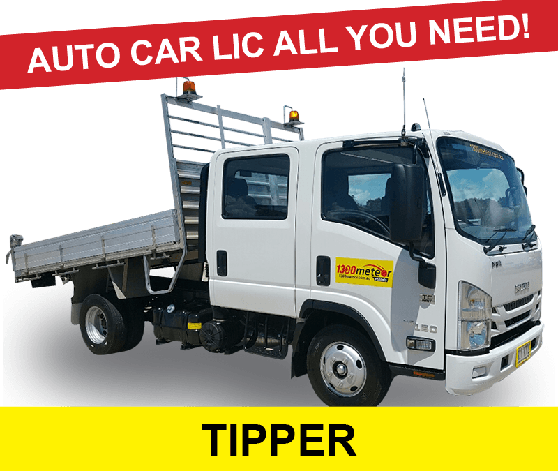 2.0 Tonne 4×2 Crew Cab Dropside Tipper AUTOMATIC