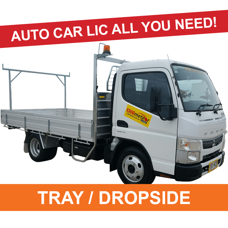 Tray dropside truck hire Queensland